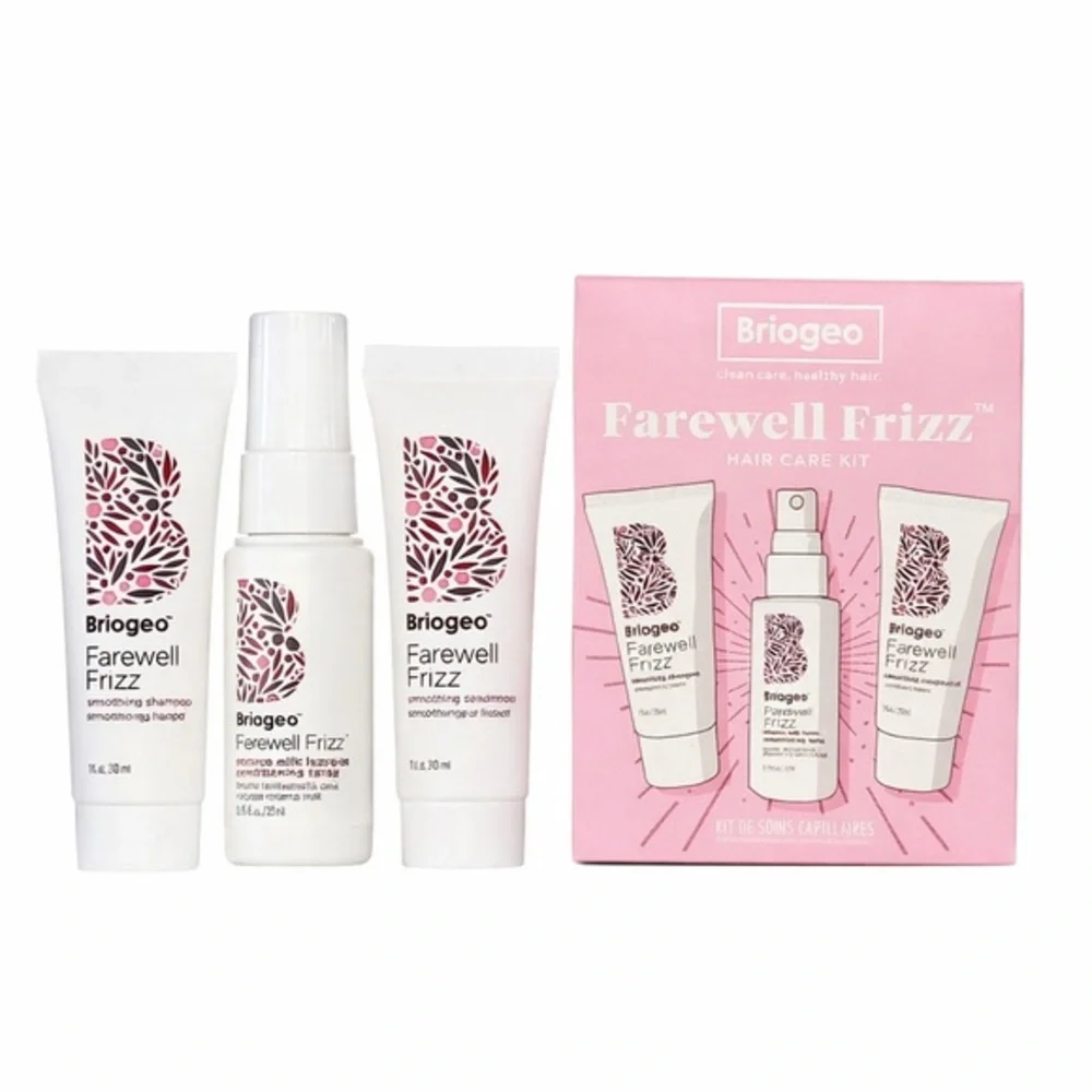 ✨ Briogeo Farewell Frizz Mini Hair Care Kit | Smoothing Trio ✨